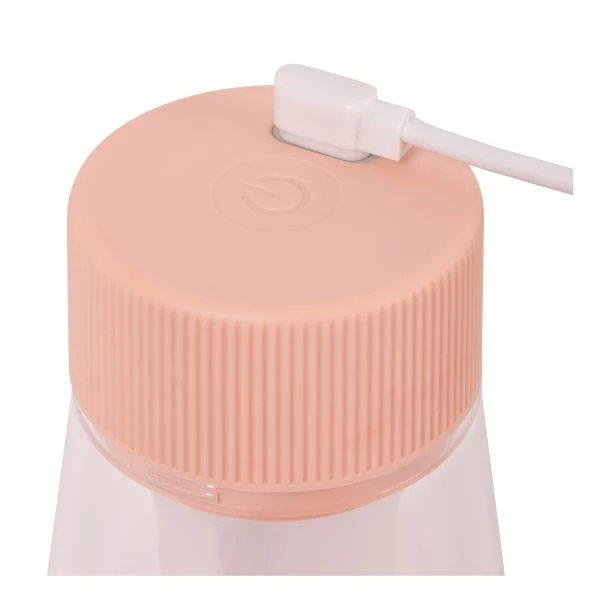 Lucide LORALI - Rechargeable Table lamp Indoor/Outdoor - Battery pack - Ø 7,7 cm - LED Dim. - IP44 - Pink - detail 1